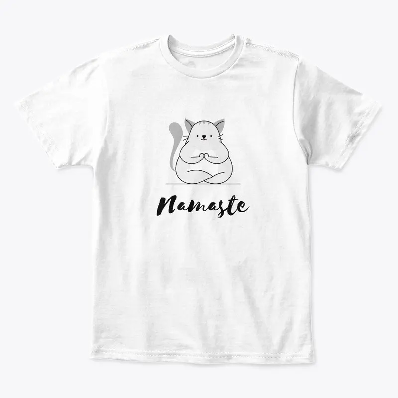 Cat Namaste T-Shirt