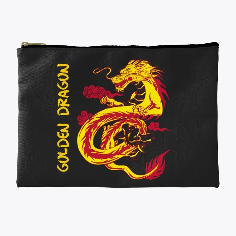 Golden Dragon T-Shirt Design