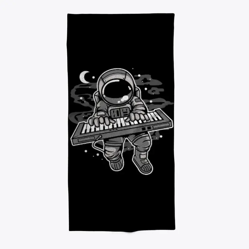 Astronaut Keyboard T-Shirt