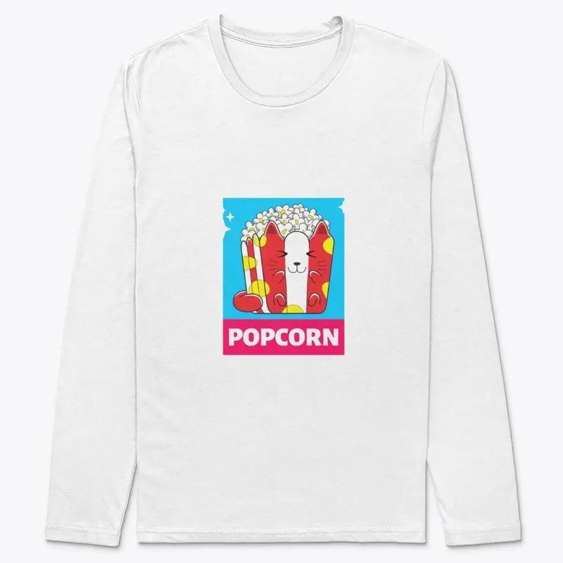 Popcorn Cat T-Shirt