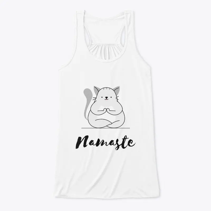 Cat Namaste T-Shirt