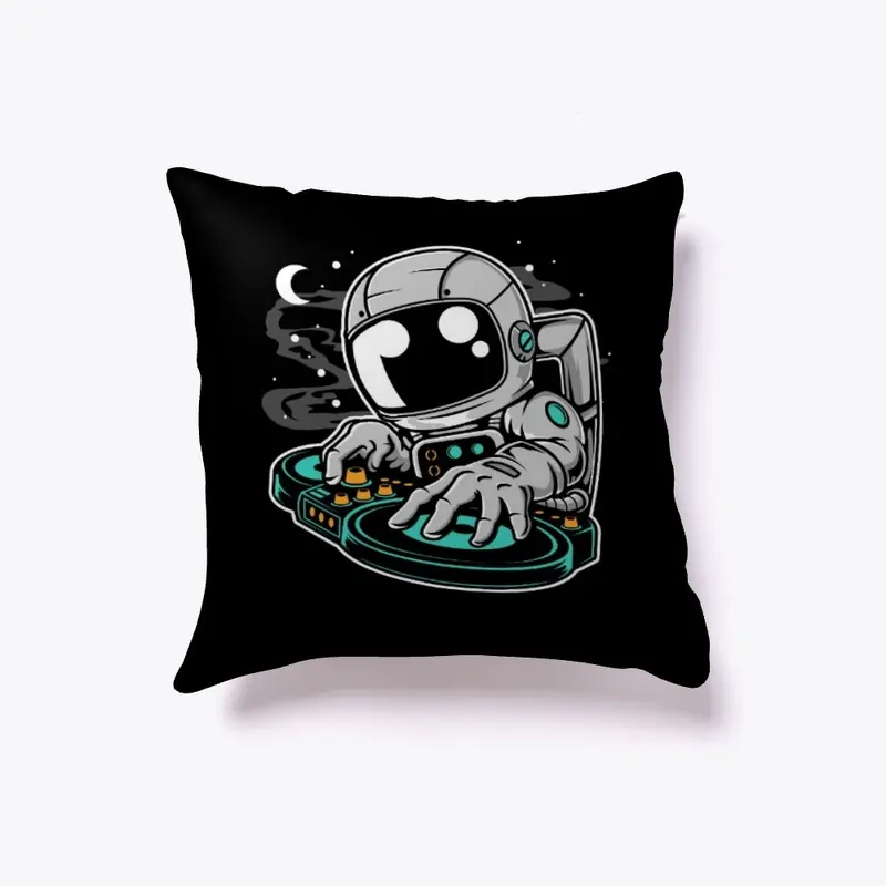 Astronaut Space DJ T-Shirt