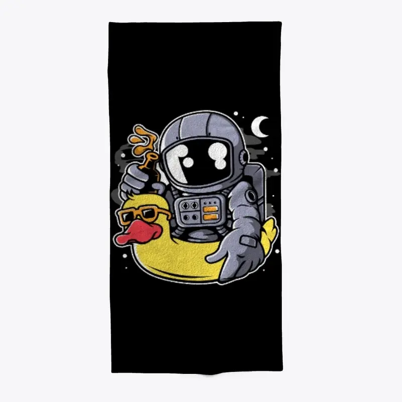 Astronaut Duck Balloon T-Shirt