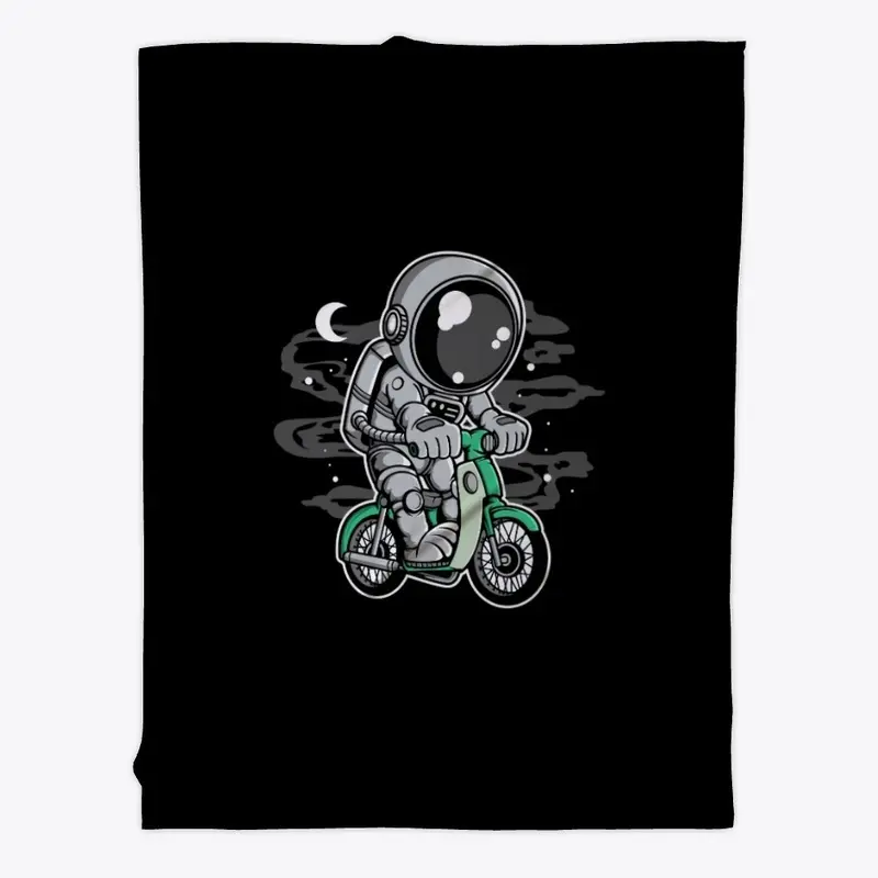 Astronaut Classic Motorbike T-Shirt