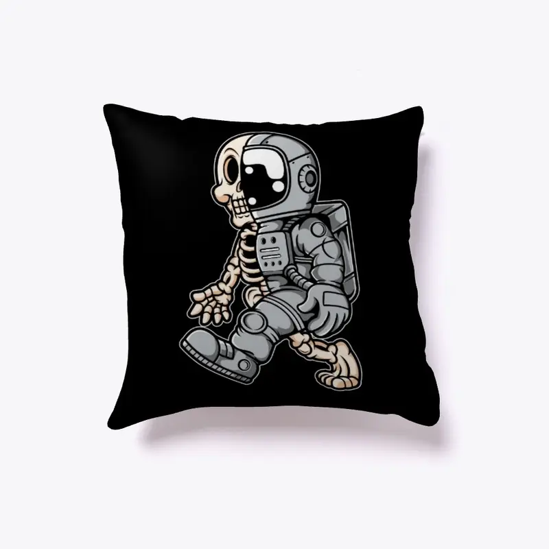 Astronaut Half Skull T-Shirt