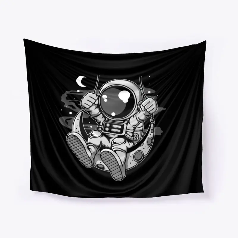 Astronaut Moon Swinger T-Shirt