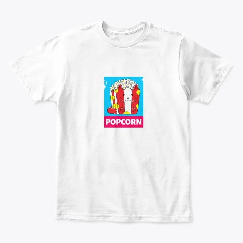 Popcorn Cat T-Shirt