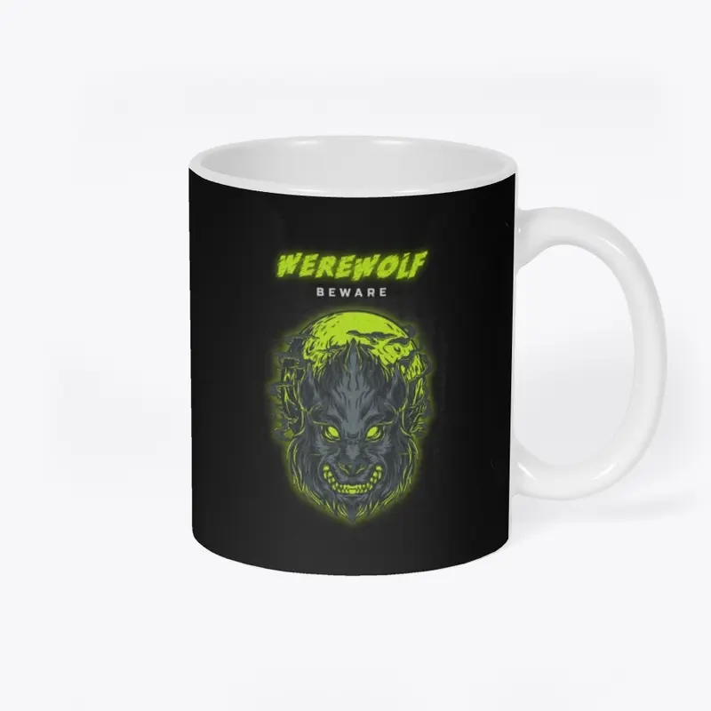 Werewolf Beware Coffee Mug