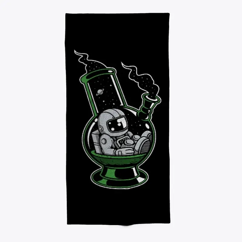 Astronaut Space Bong T-Shirt