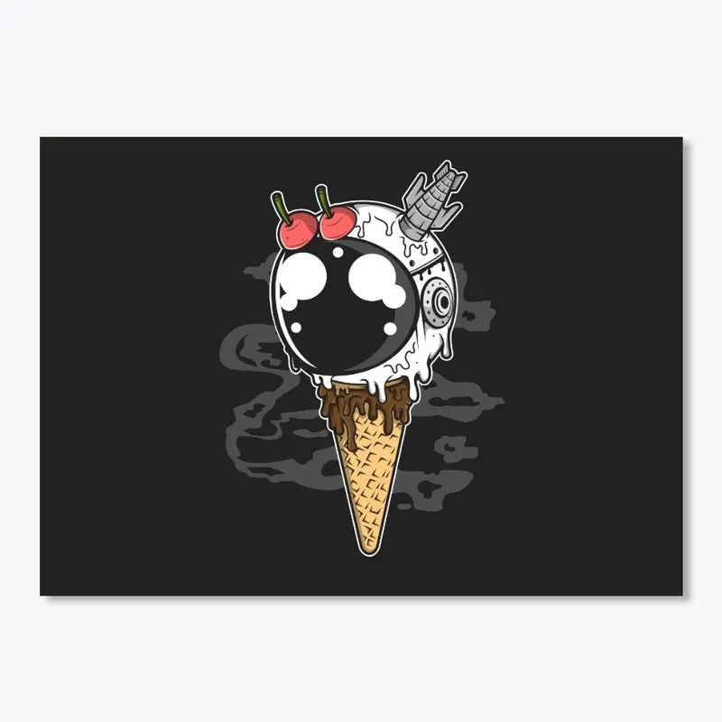 Astronaut Ice Cream T-Shirt