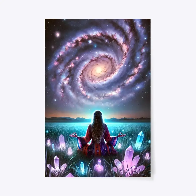 Cosmic Serenity Poster