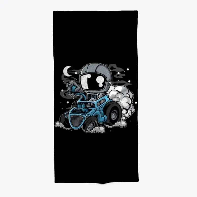 Astronaut Hotrod Racing T-Shirt