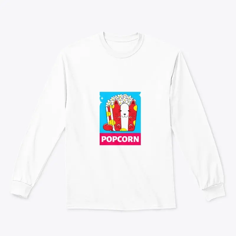 Popcorn Cat T-Shirt