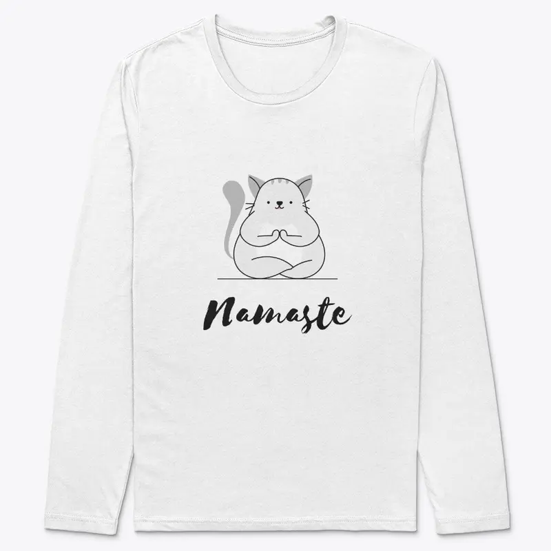 Cat Namaste T-Shirt