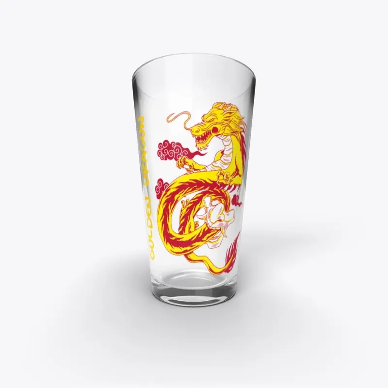 Golden Dragon T-Shirt Design