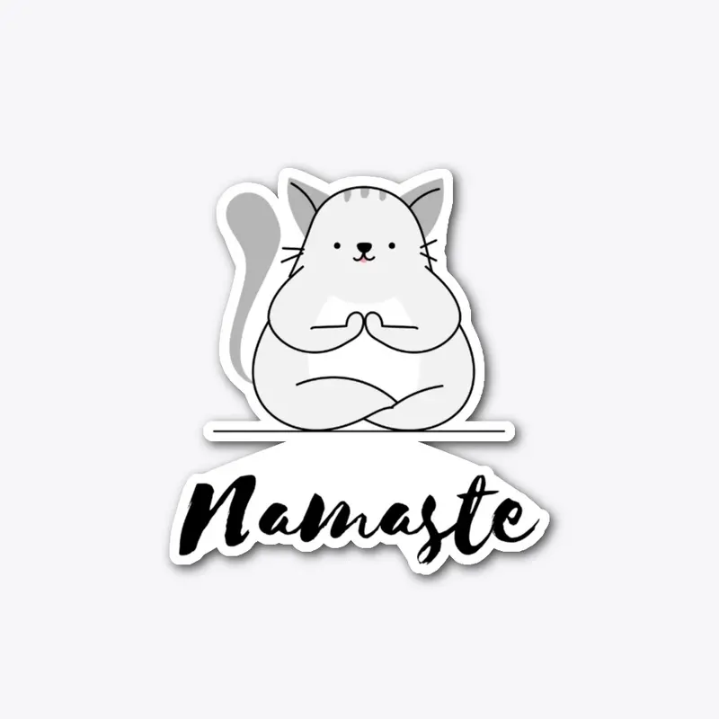 Cat Namaste T-Shirt