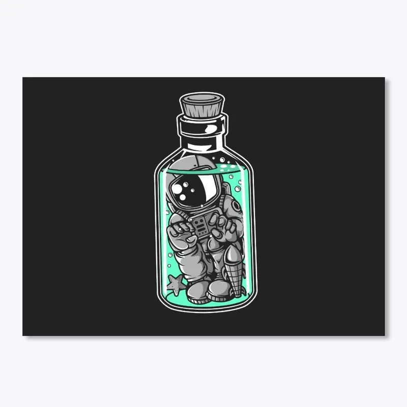 Astronaut in The Bottle T-Shirt