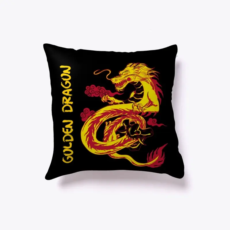 Golden Dragon T-Shirt Design