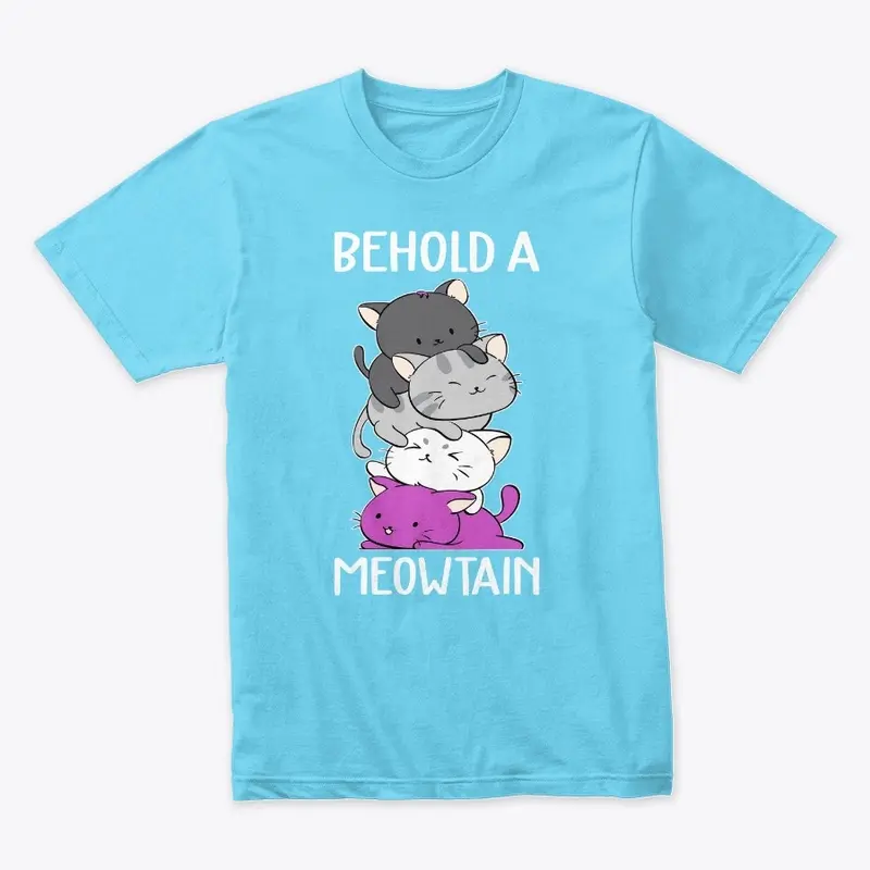 Meowtain Of Cute Cats T-shirt