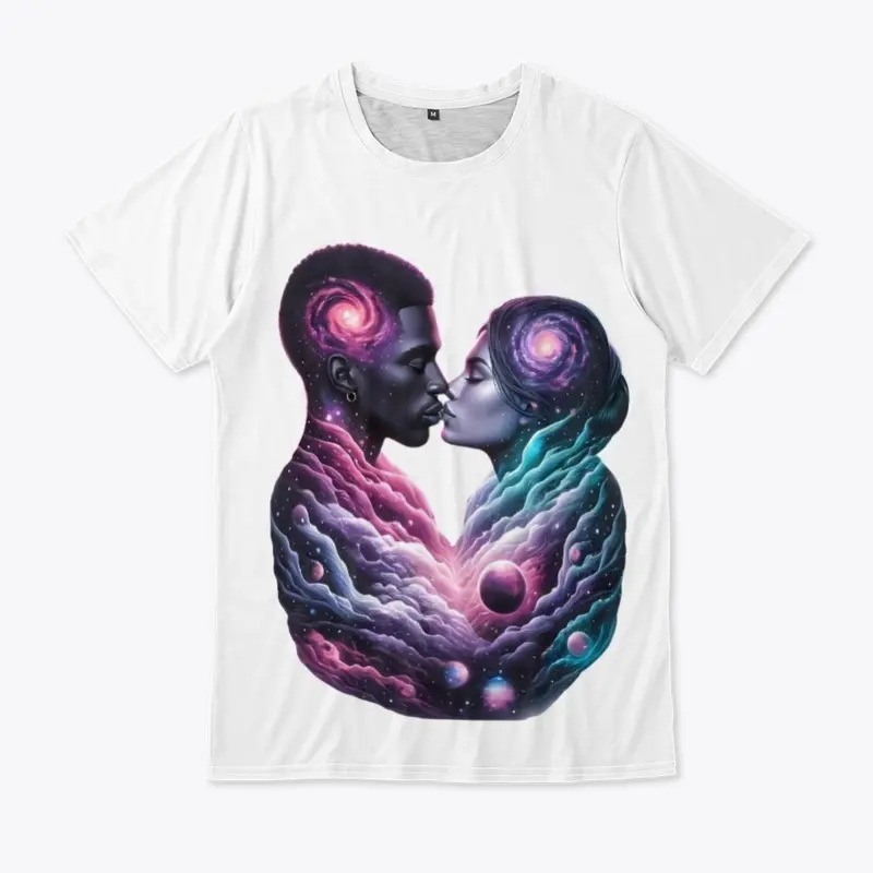  Soulmates In The Cosmic Nebula Shirt