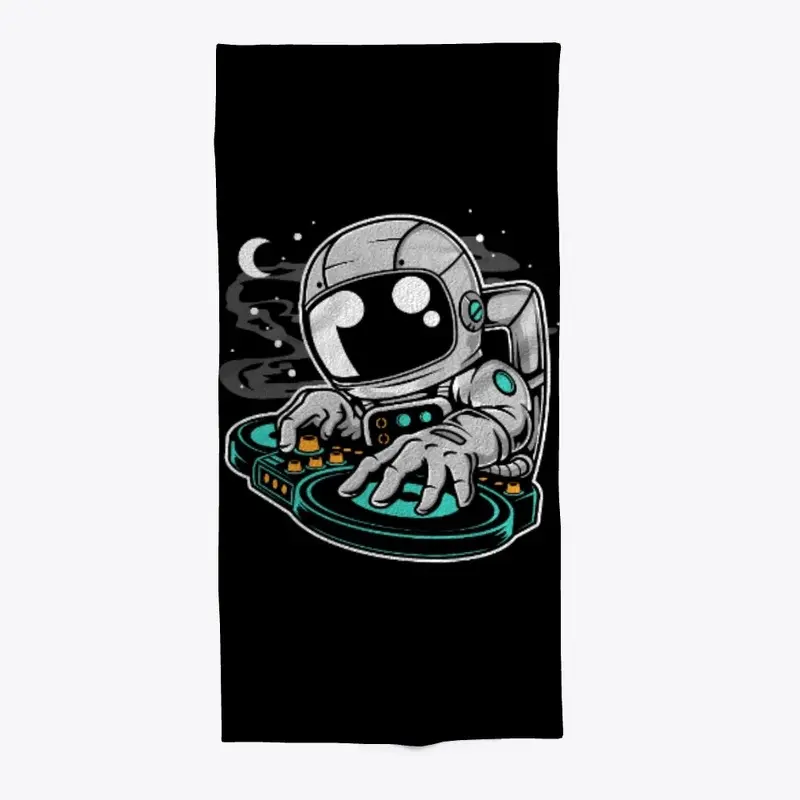 Astronaut Space DJ T-Shirt