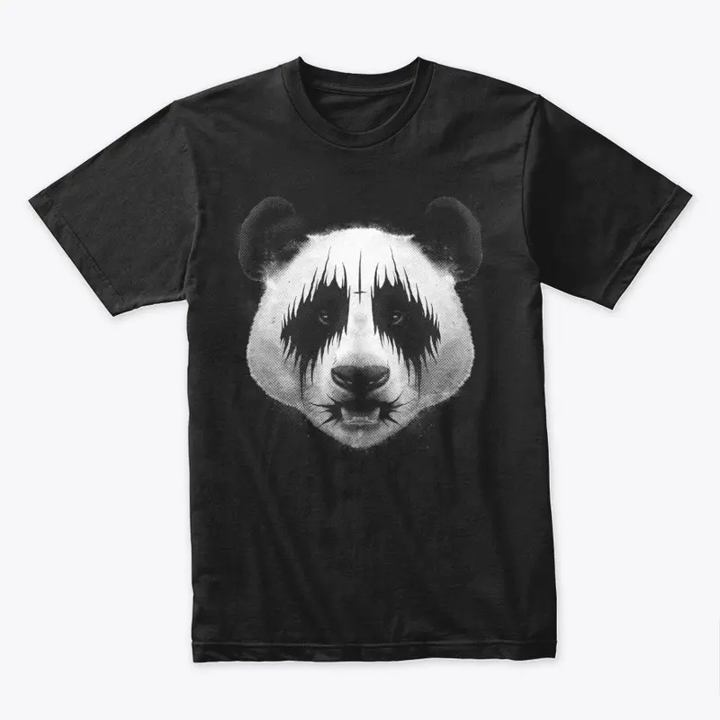 Black Metal Panda T-Shirt