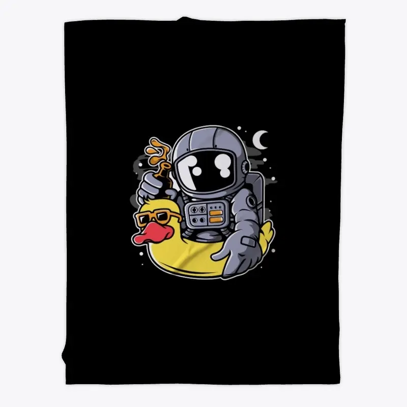 Astronaut Duck Balloon T-Shirt