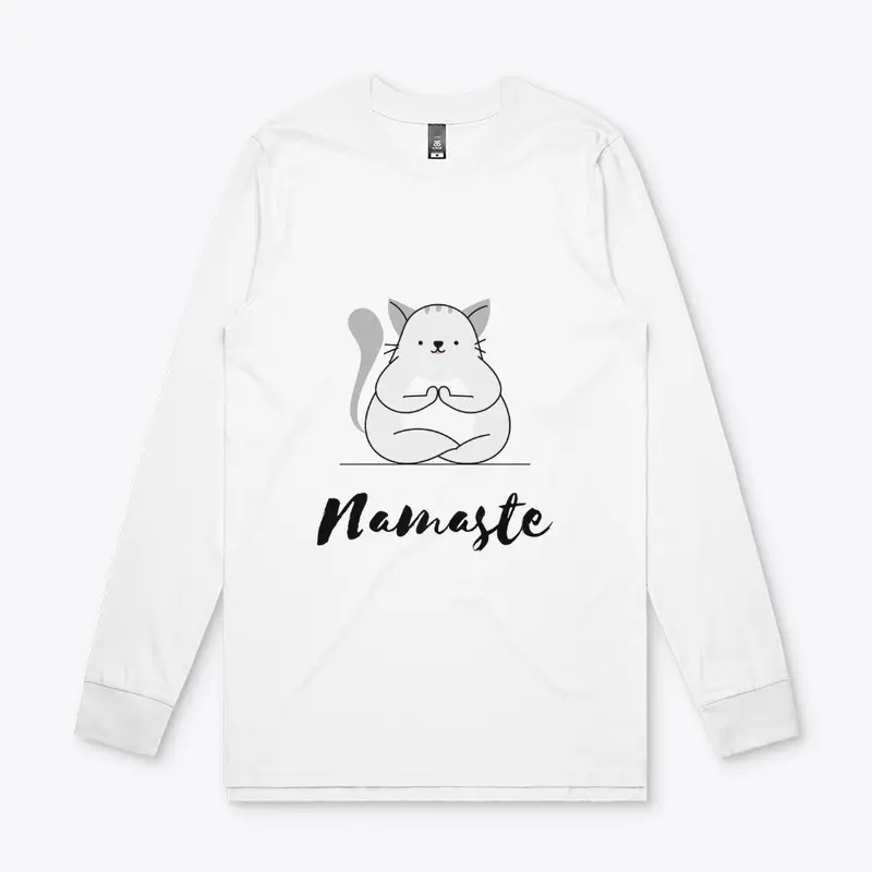 Cat Namaste T-Shirt