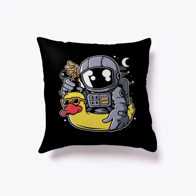 Astronaut Duck Balloon T-Shirt