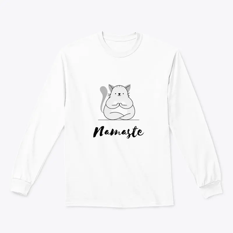 Cat Namaste T-Shirt