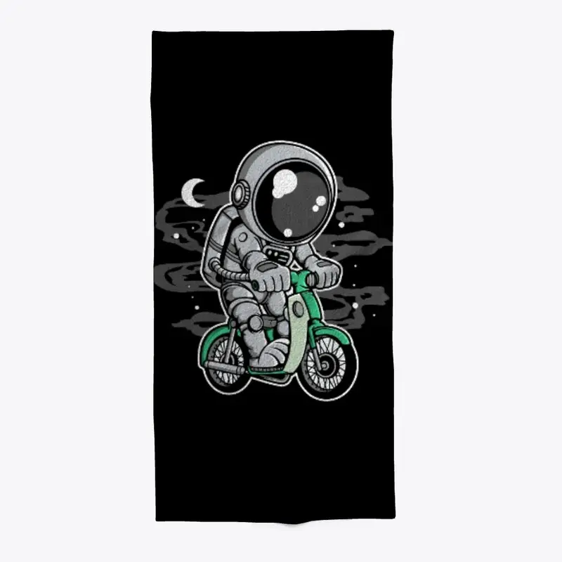 Astronaut Classic Motorbike T-Shirt